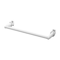 Porte-serviettes universel pour radiateur sèche-serviettes droit - 470mm - Blanc