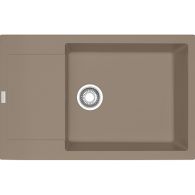 Évier de cuisine Maris Fragranit+ MRG611-XLC - 780 x 500 x 200 mm - Oyster - Sous-meuble 60 cm - Franke