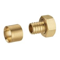 Femelle écrou fixe à glissement 1/2