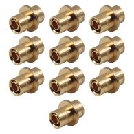 Lot de 10 Adaptateurs PER à glissement Ø16 - Cuivre Femelle à souder Ø16 - IBP Bänninger