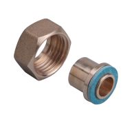 Sachet de 2 raccords 2 pièces Joint Plat GAZ G3/4