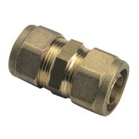 Raccord à compression tube PER Ø20 - Manchon égal - Somatherm