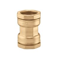 Manchon d'accouplement 76,5 mm DECA laiton pour tube PE Ø32 - Sferaco