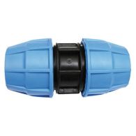Raccord plastique tube PE Ø25 - Manchon de jonction - Sferaco