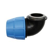 Raccord coudé femelle 1/2