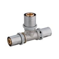 Raccord multicouche à sertir TH - Té inégal Ø32x3,0 - Ø32x3,0 - Ø26x3,0 - Arcanaute