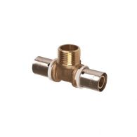 Té PER à sertir Ø25 - Mâle 3/4