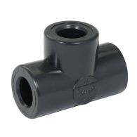 Raccord pression PVC Nicoll - Té FFF 90° Ø25 NF