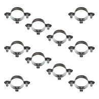 Sachet de 10 colliers simple métallique pour tube Ø25 - RAM