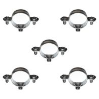 5 colliers métalliques acier simple Ø60 mm - Ram