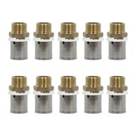 Lot de 10 raccords PER à sertir Ø16x1,5 - Mâle 3/8