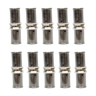 Lot de 10 raccords Manchon PER à sertir égal Ø12x1,1- IBP Bänninger
