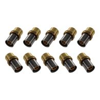 Lot de 10 Adaptateurs PER à sertir Ø16x1,5 - Cuivre à souder Femelle Ø16 - IBP Bänninger