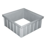 Réhausse pour regard en PP 550 x 550mm - Hauteur 233 mm - First Plast