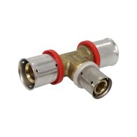 Té multicouche à sertir réduit - Ø26x3,0 - Ø20x2,0 - Ø26x3,0 - MULTIPEX
