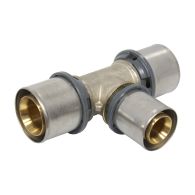 Raccord multicouche à sertir TH - Té inégal Ø32x3,0 - Ø26x3,0 - Ø32x3,0 - Arcanaute