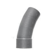 Coude mâle-femelle multi-angles 15°/25°/35° - Diamètre 100 mm - gris - Ribon