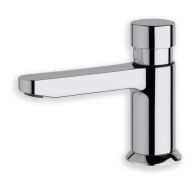 Robinet temporisé eau froide lave-mains déco QUIK Chromé - Cristina Ondyna Q523051