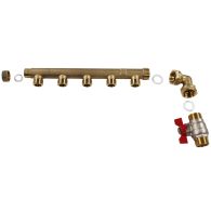 Pack collecteur distribution sanitaire/chauffage M 3/4