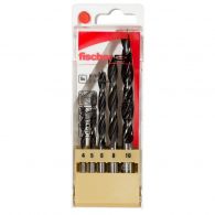 5 mèches bois à queue lisse - Fischer