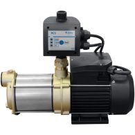 Pompe centrifuge SaniMHP 4-50 PC3 horizontale multicellulaire avec commande de pression - polyvalente eaux claires - SFA