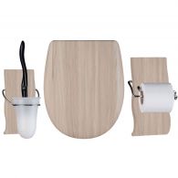 Set OLFA accessoires WC Maldivia mat - descente manuelle  et déclipsable