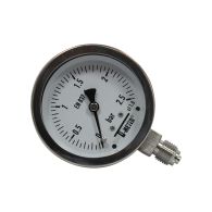 Manomètre TOUT Inox à cadran sec RADIAL Mâle 1/4