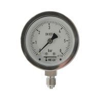 Manomètre TOUT Inox à cadran sec RADIAL Mâle 1/4