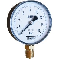 Manomètre ABS à cadran sec RADIAL Mâle 1/2