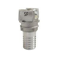 Raccord symétrique aluminium à douille annelée à verrou DN20/25 - SFERACO