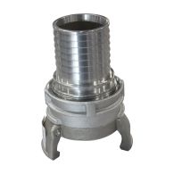 Raccord symétrique aluminium à douille annelée réduite à verrou avec collerette DN50 - SFERACO