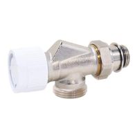 Corps thermostatique équerre inversée mâle 3/4 EK - mâle 1/2