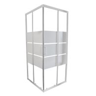 Paroi accès d'angle volets coulissant AUMEA - L 80 x H 185 cm - ONDEE By Ayor