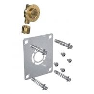 Sortie de cloison ROBIFIX (WC/Lave-Main) PER Ø12 - raccord à Sertir Mâle 3/8