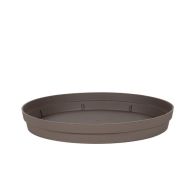Soucoupe Ø54 cm pour pot de fleur Toscane Ø80 cm - Taupe