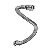 Flexible sanitaire Inox Øintér.8mm - Bicône Ø12 - Femelle 3/8