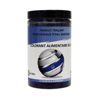 Colorant alimentaire traçant bleu (prêt à l'emploi) pour recherches de fuites - Pot de 180Gr