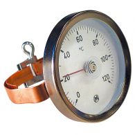 THERMADOR Thermomètre applique à bracelet 0 à 120°C - Ø63