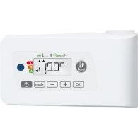 Kit mixte électrique 750W pour sèche-serviettes - Boîtier digital blanc - Thermador