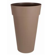 Vase haut Toscane POP Ø48x80cm rond 90L - Taupe