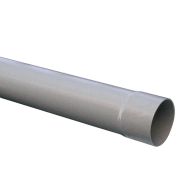 Tube de descente gouttière 25 - Ø80 gris 4 m - First Plast