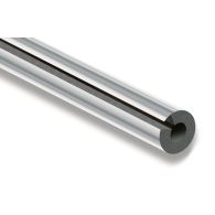 Tube isolant préfendu avec revêtement AL Clad 1m - épaisseur 19mm x Ø22mm - IK SAGI