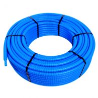Tube PER pré-gainé Bleu Ø20 x 1,9 - 50 mètres - Blansol Barbi