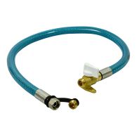 Two-inox flexible 2m + robinet ROAI - Gaz naturel