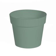 Pot de fleur Toscane Ø 20 x 17 cm - 3 L - Vert Laurier - EDA