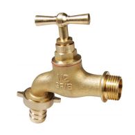 Robinet arrosage laiton Tête potence Mâle 3/4