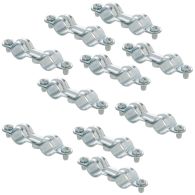 10 colliers double M7x150 - Tube Ø16 - Arcanaute