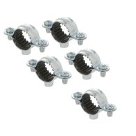5 colliers isophonique simple M7 x 150 pour tube Ø32 - Arcanaute