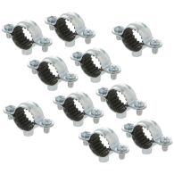 10 colliers isophonique simple M7 x 150 pour tube Ø14 - Arcanaute