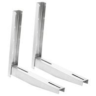 Jeu support appareil air conditionné (soudé) Inox AISI 316 - 500 x 500 mm ép. 2 mm - Arcanaute